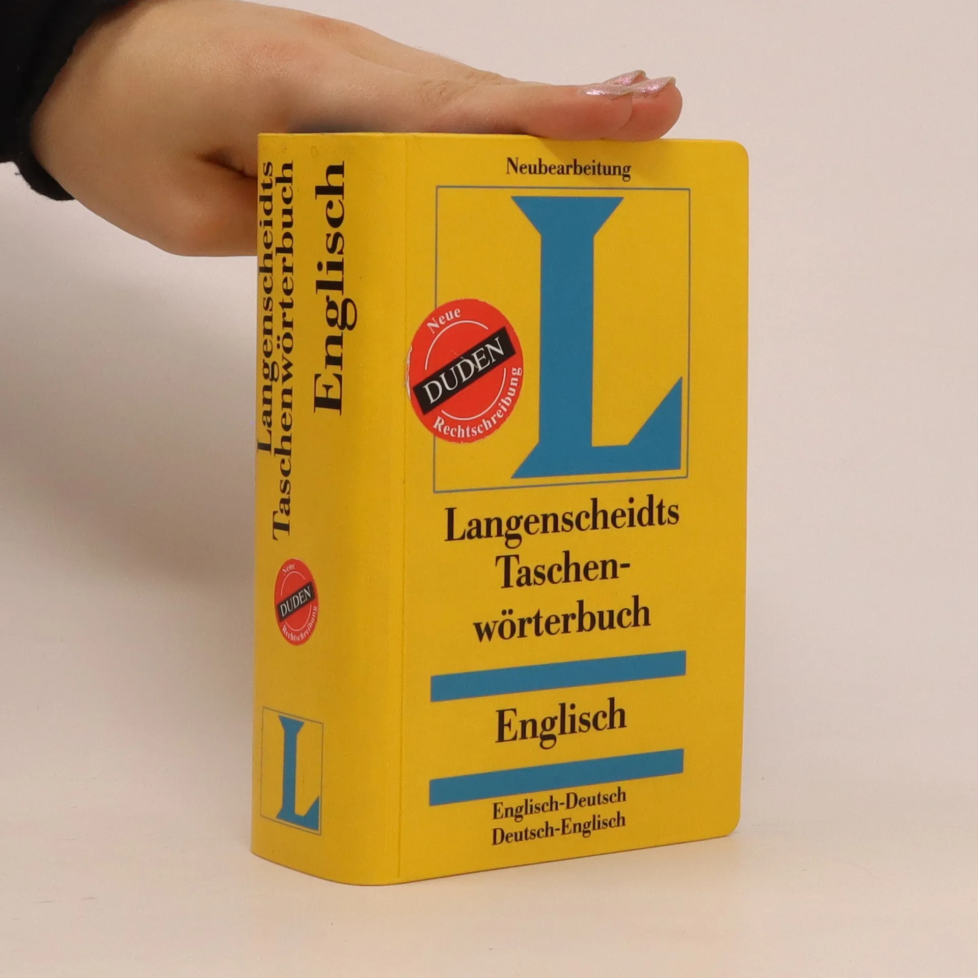 Langenscheidts Taschenw Rterbuch Englisch Knihobot Cz