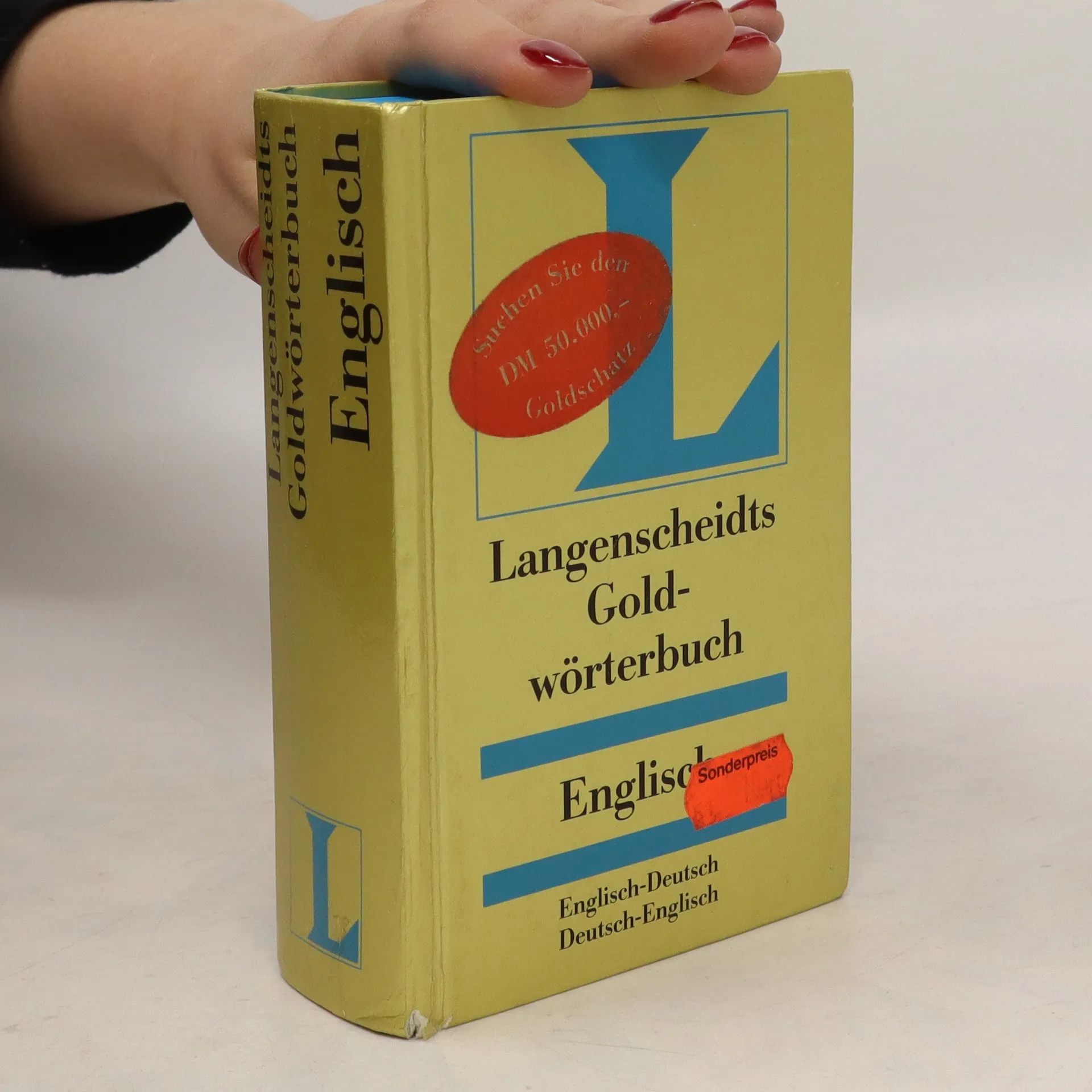 Langenscheidts Gold wörterbuch English Deutsch Deutsch English