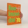 Riesen-Kreuzworträtsel 70