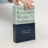 Siegfried Kracauer Werke - 7: Romane und Erzählungen