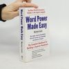 Word power made easy. the complete handbook for building a superior vocabulary