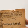 John Ruskin Vorlesungen über Kunst
