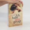 Ich habe nein gesagt