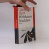 Christoph Hein Weiskerns Nachlass