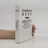 Gottfried Benn Briefe, Bd.5, Briefe an Elinor Büller 1930-1937