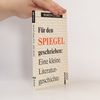 Martin Lüdke rororo Sachbuch: Für den Spiegel geschrieben