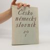 Česko-německý slovník I. A-O