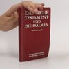 Martin Luther Das Neue Testament und die Psalmen