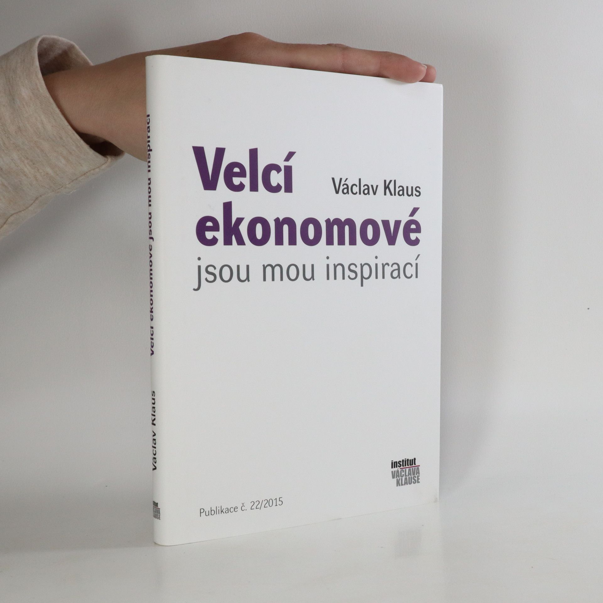 Václav Klaus Velcí ekonomové jsou mou inspirací