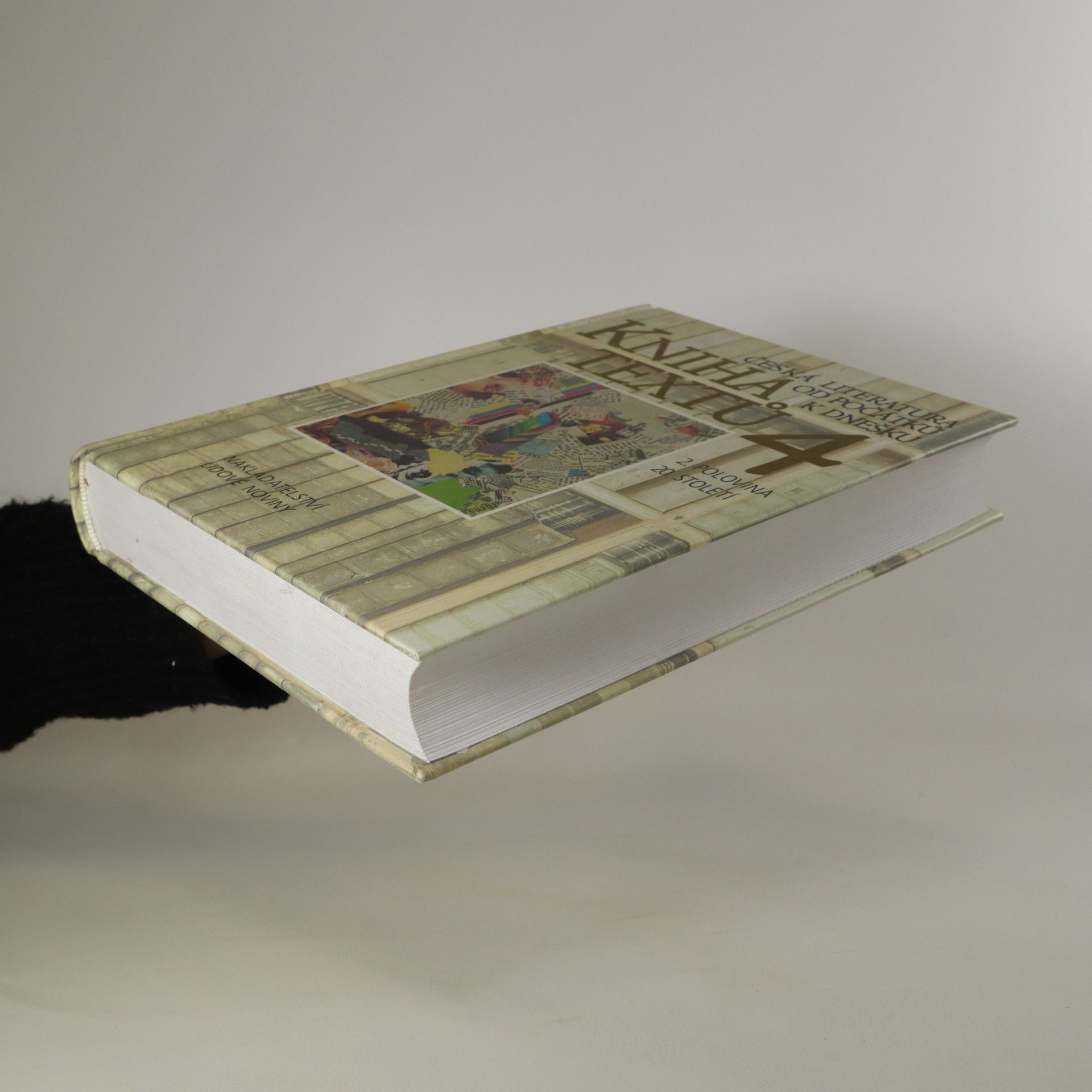 Jiří Holý Kniha textů 4. Česká literatura od počátků k dnešku. 2. polovina 20. století