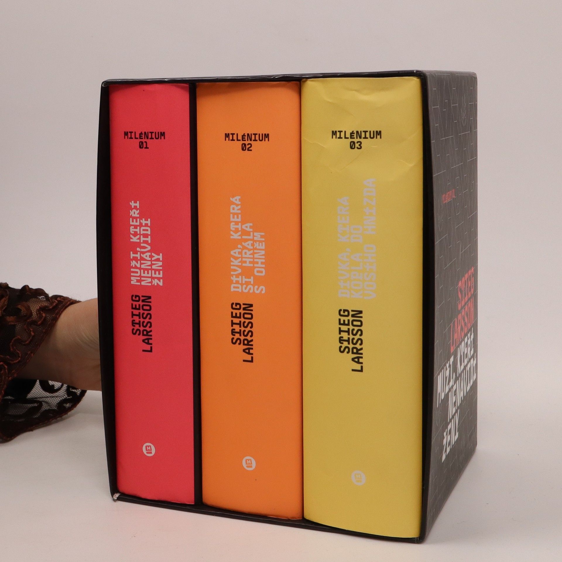 Stieg Larsson Milénium 1-3