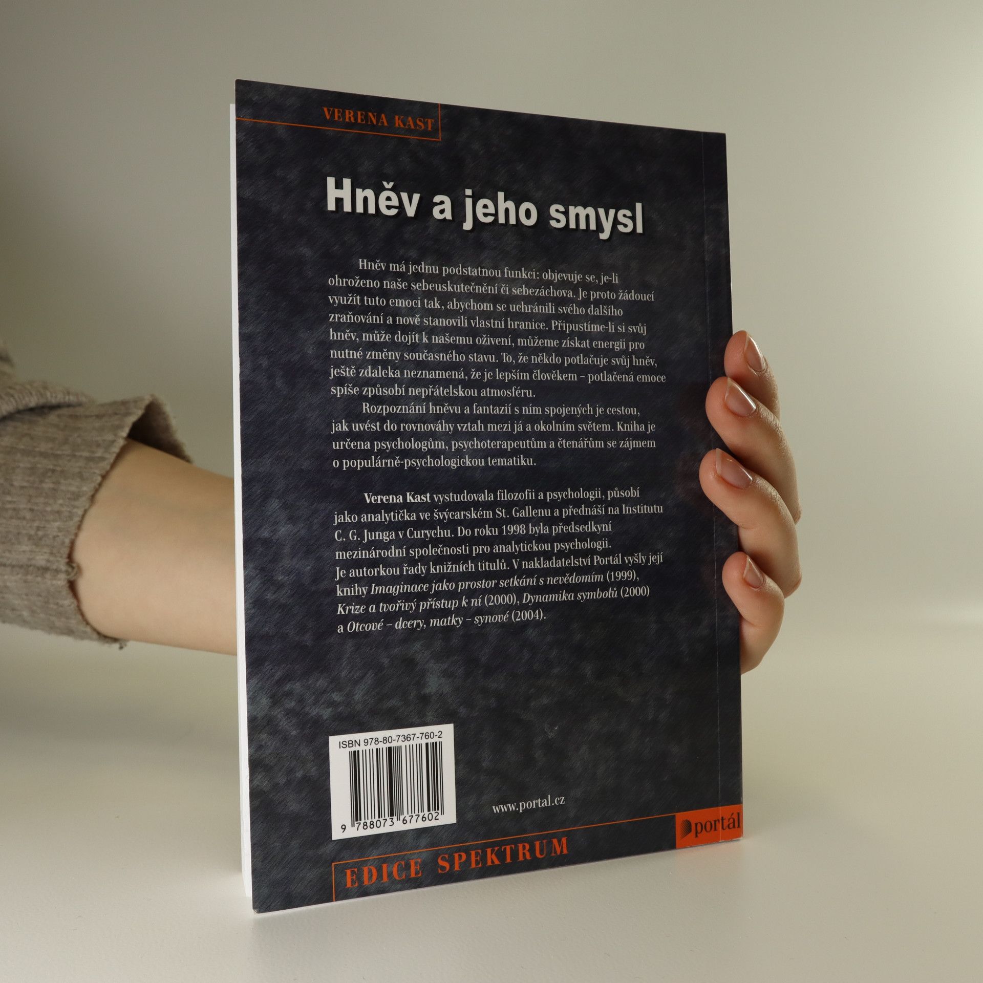 Verena Kast Hněv a jeho smysl. Podněty k seberozvoji