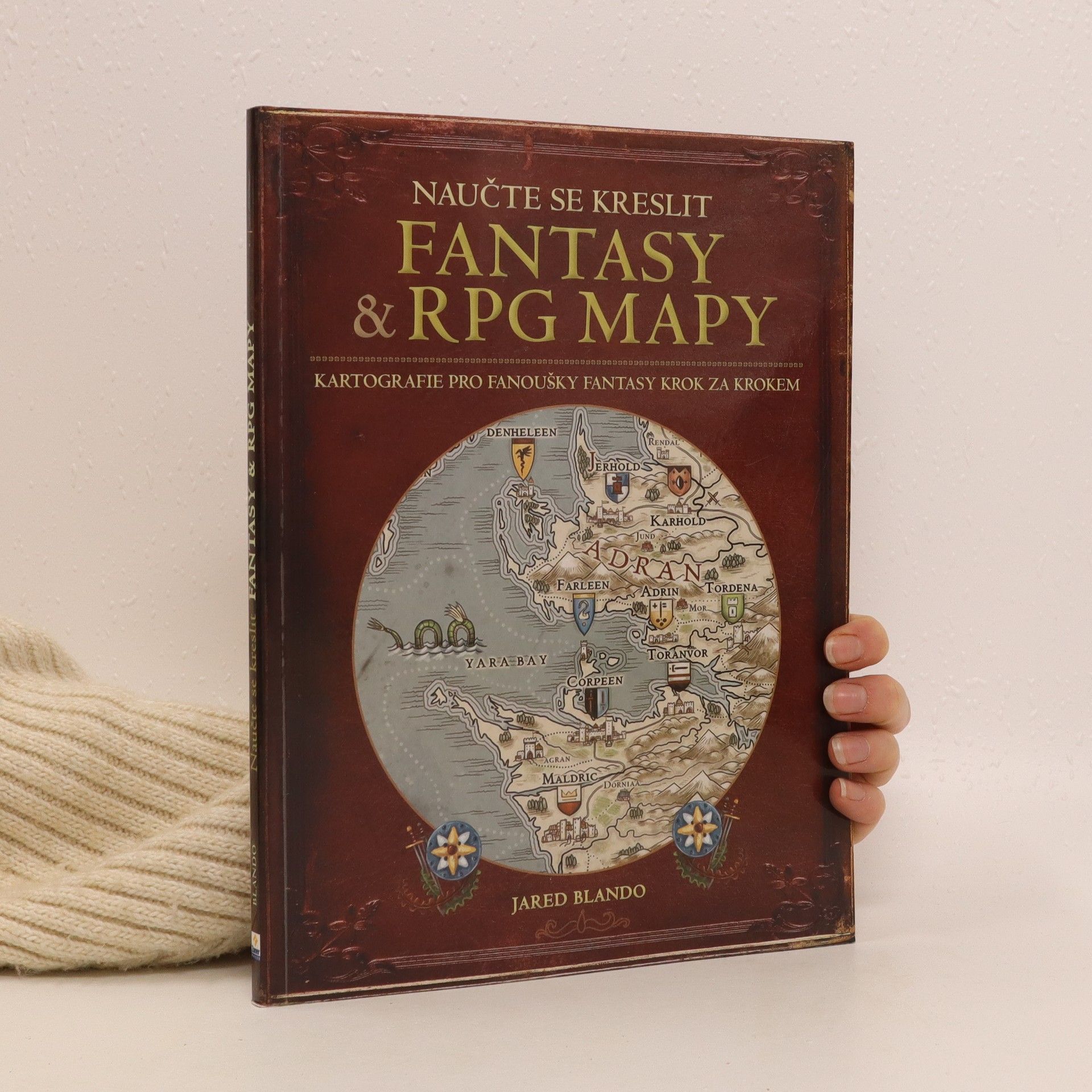 Jared Blando Naučte se kreslit fantasy a RPG mapy