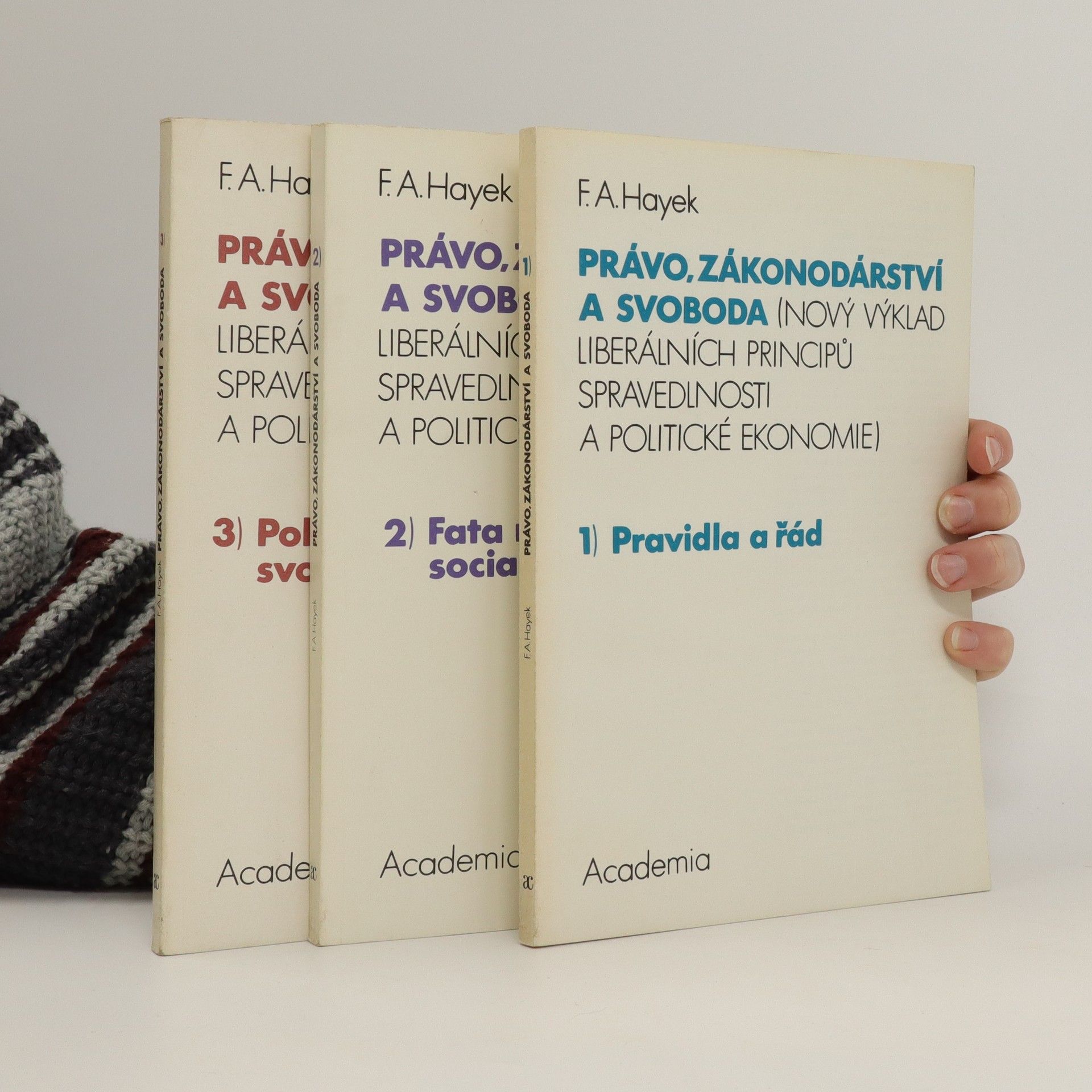 Friedrich August von Hayek Právo, zákonodárství a svoboda 1-3