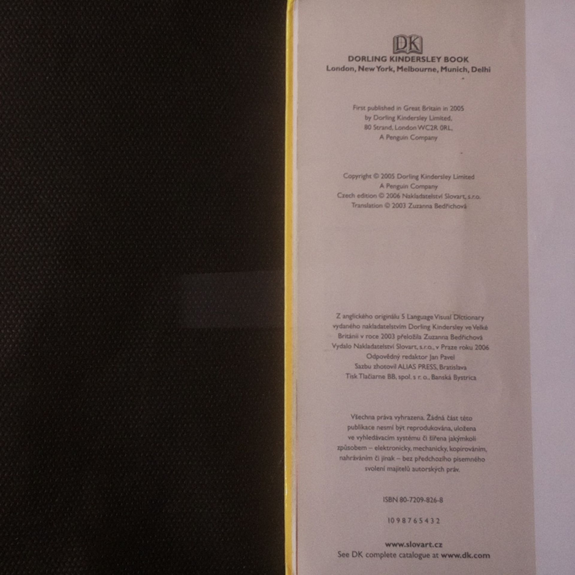 AA.VV. Dvojjazyčný ilustrovaný slovník španělsko-český