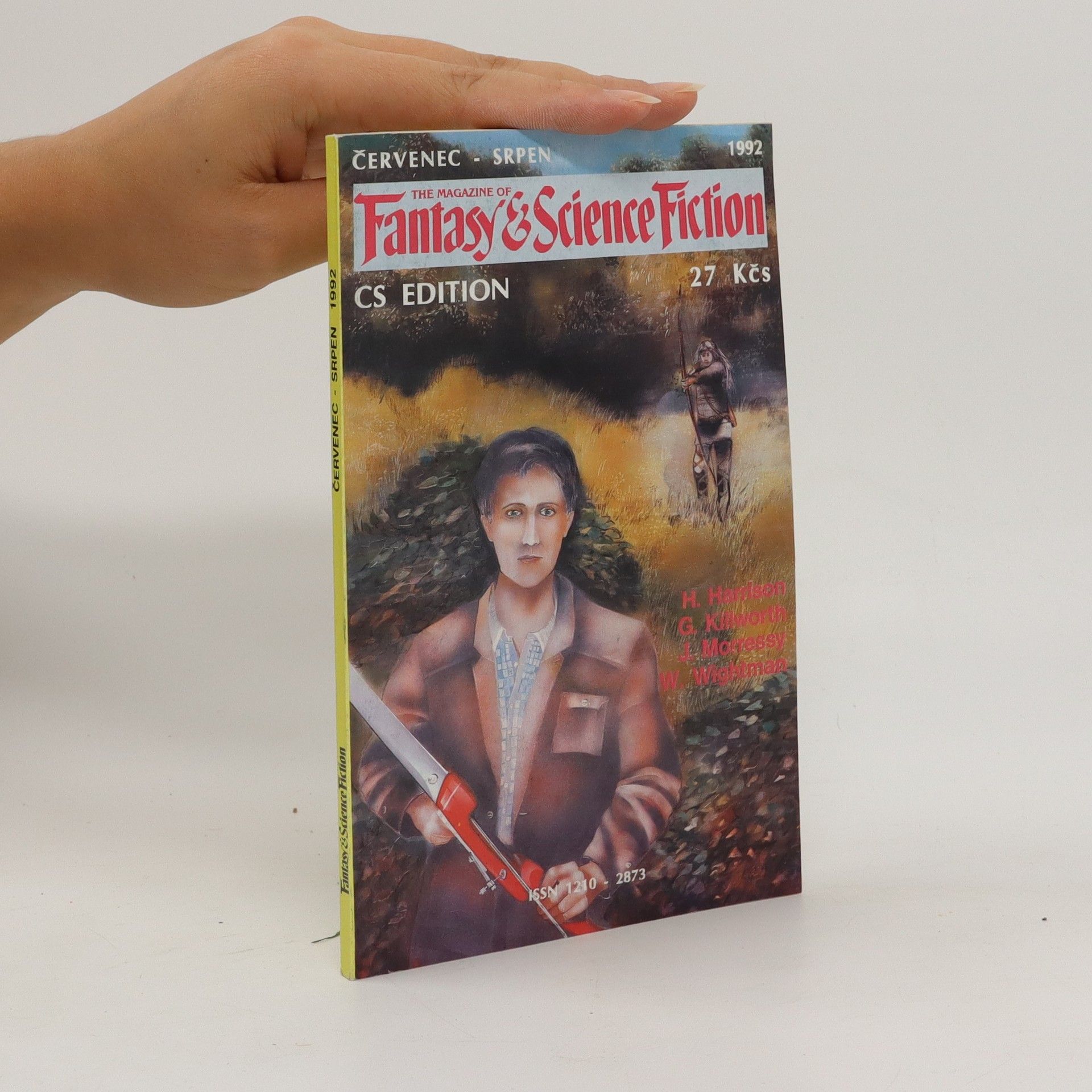 Harrison Kilworth Morressy Wightman The magazine of Fantasy and Sci-Fi (Obr, 160 s.)