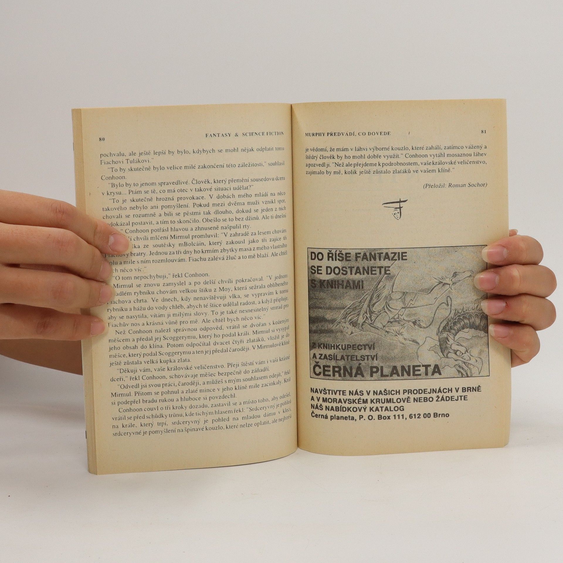 Harrison Kilworth Morressy Wightman The magazine of Fantasy and Sci-Fi (Obr, 160 s.)