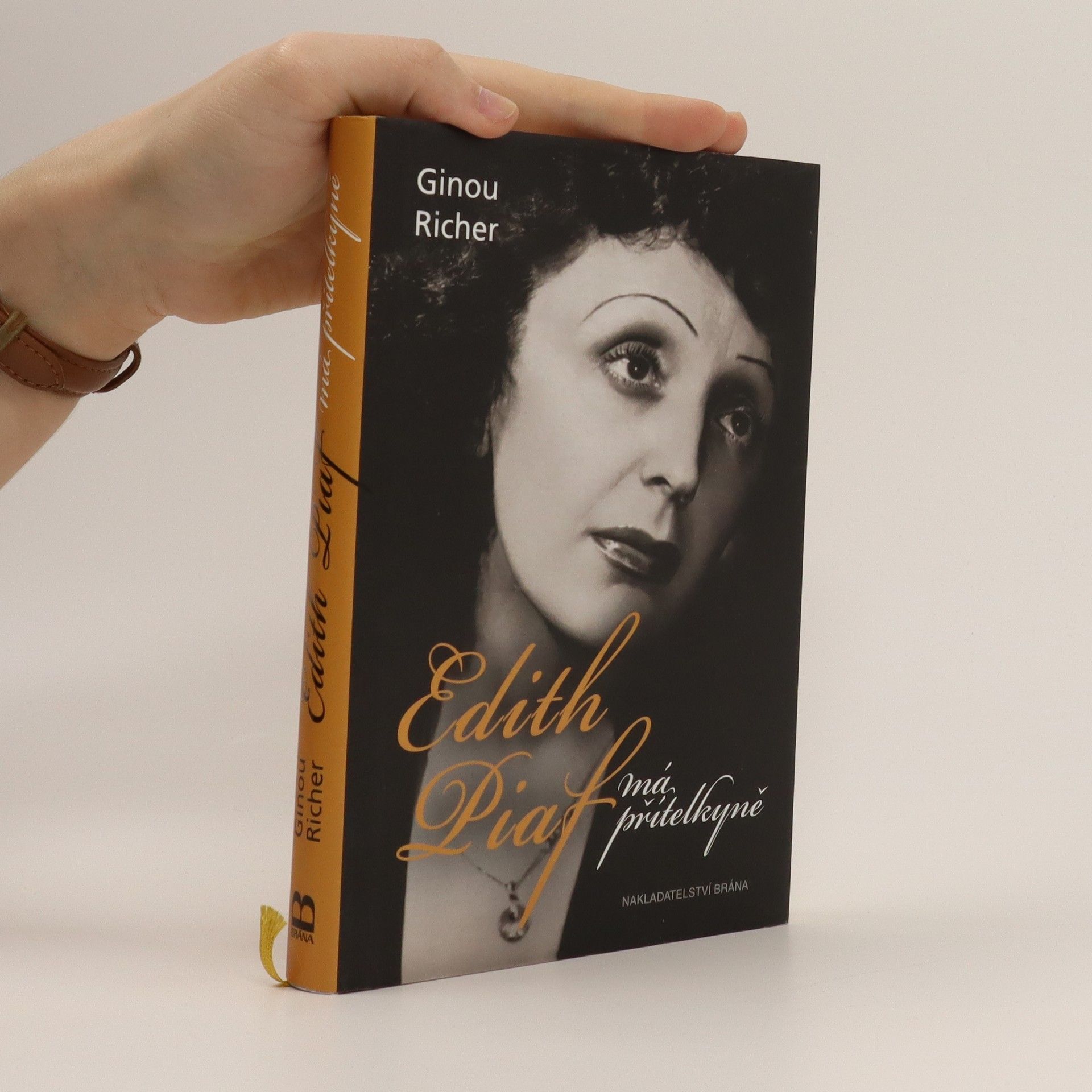 Ginou Richer Edith Piaf, má přítelkyně