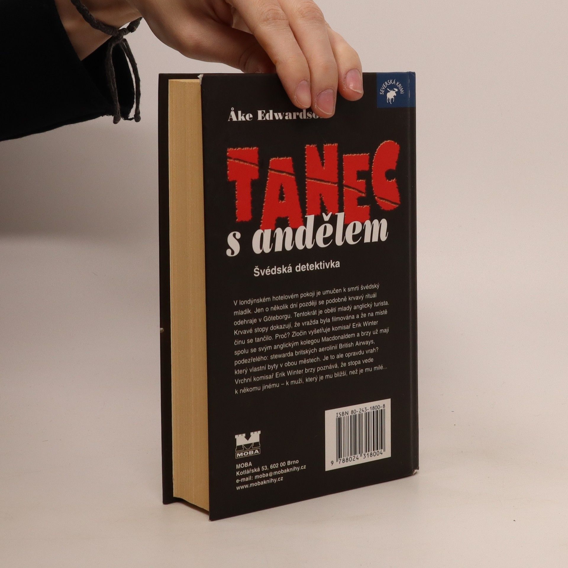 Åke Edwardson Tanec s andělem : švédská detektivka
