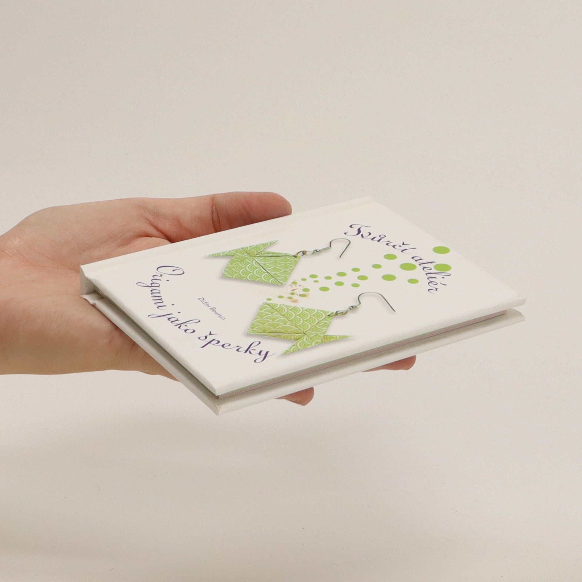 Didier Boursin Origami jako šperky: Tvůrčí ateliér