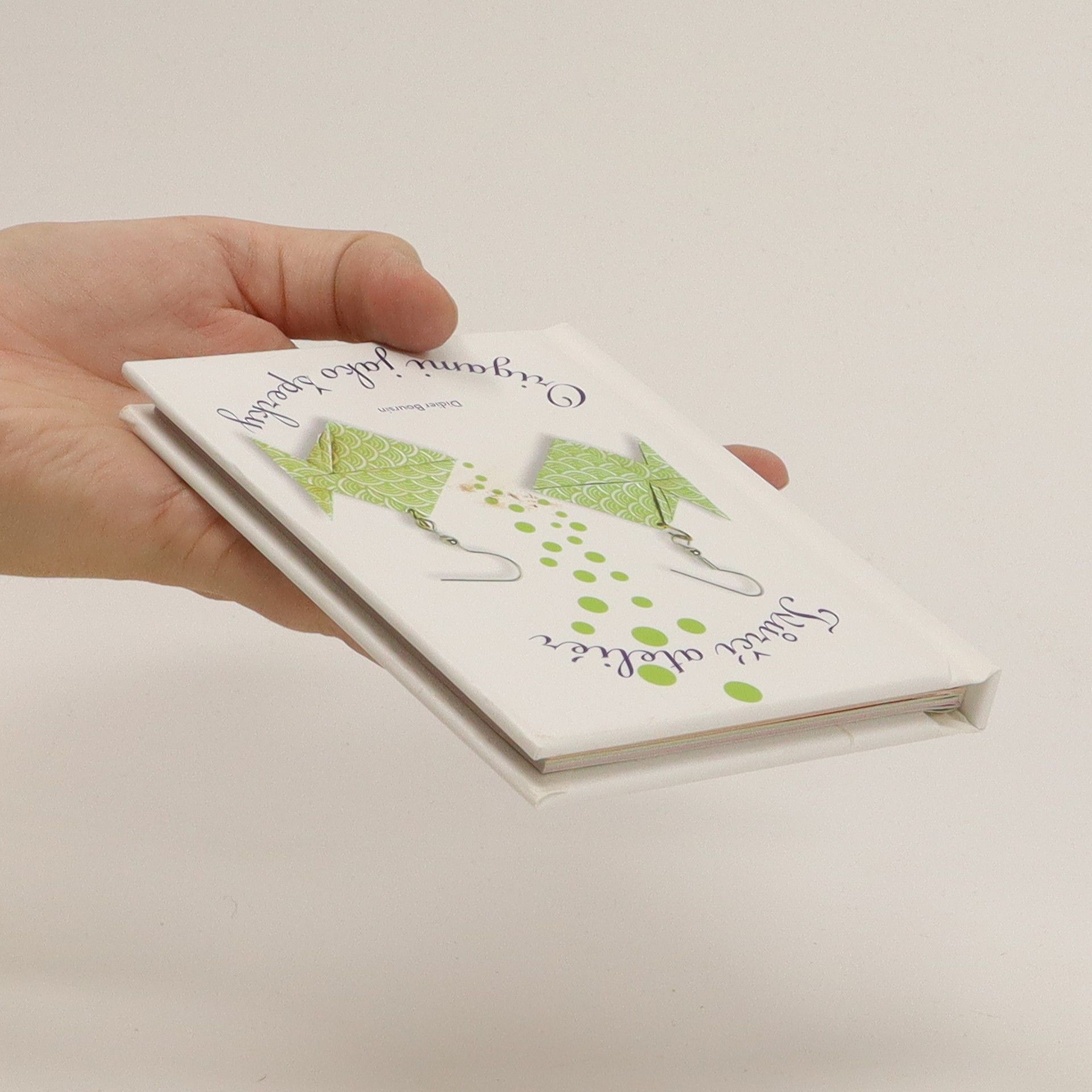Didier Boursin Origami jako šperky: Tvůrčí ateliér