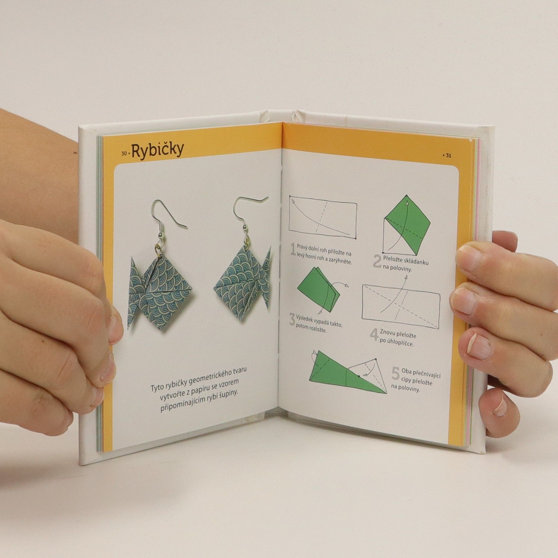 Didier Boursin Origami jako šperky: Tvůrčí ateliér