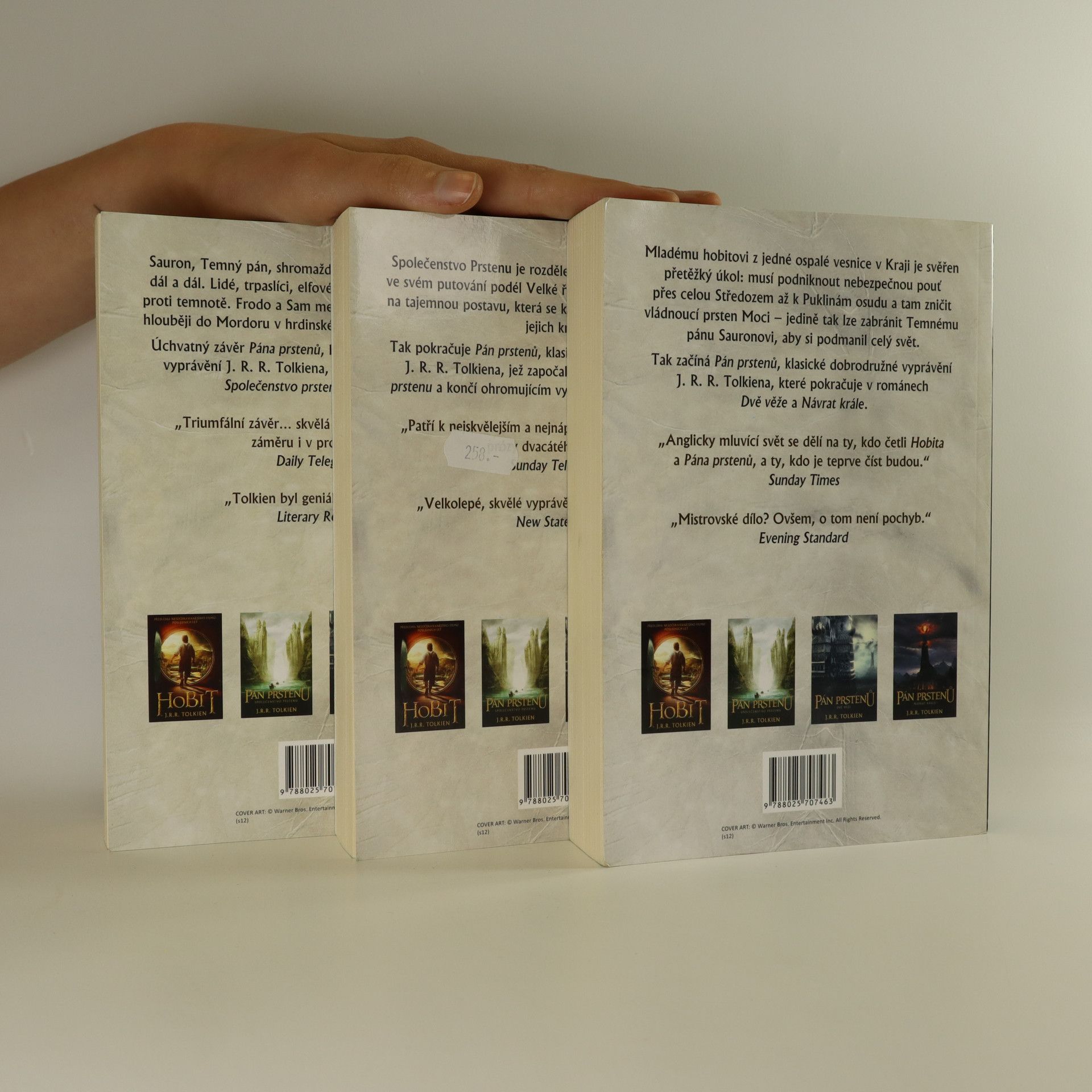 J. R. R. Tolkien Pán prstenů 1-3