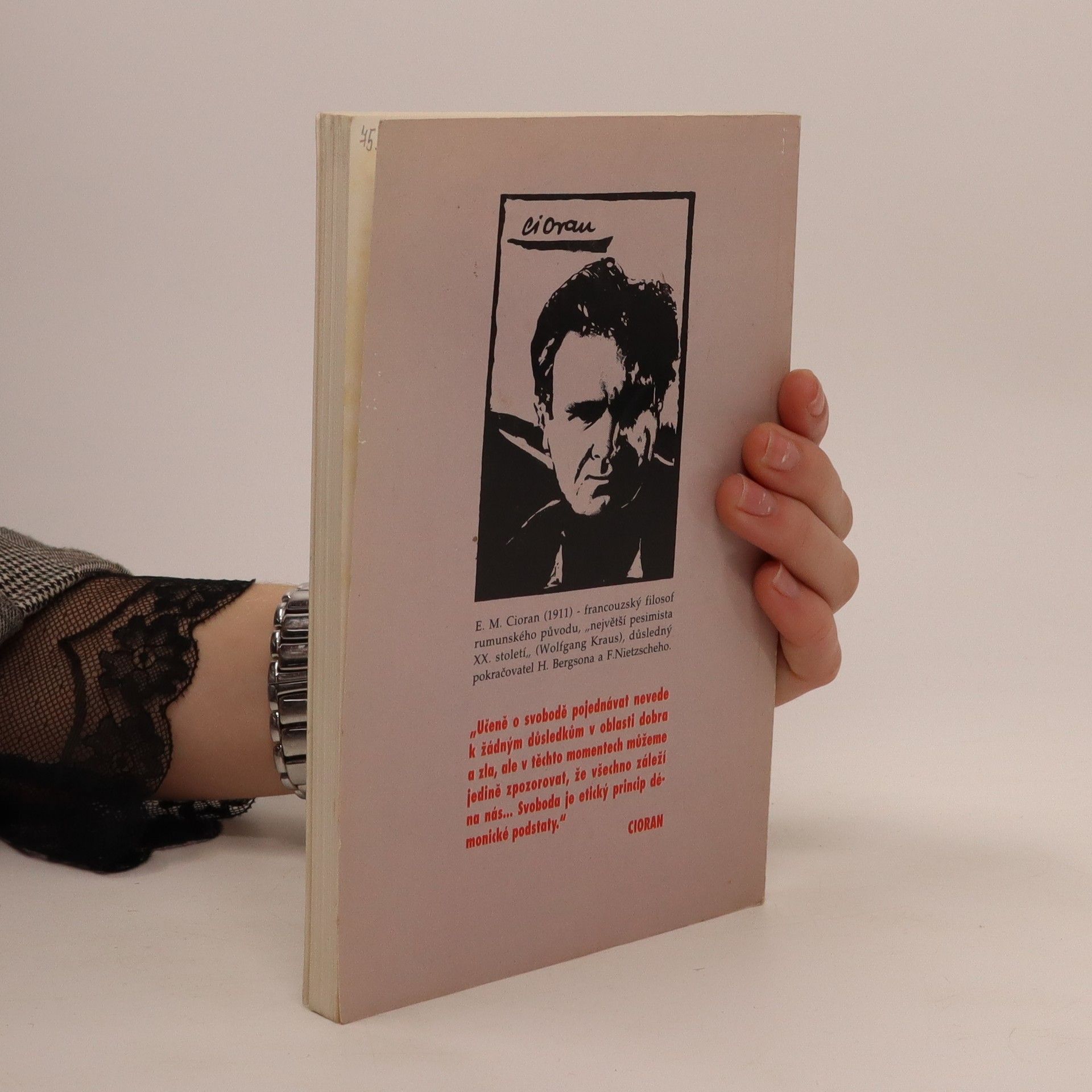 Emil Cioran Nástin úpadku