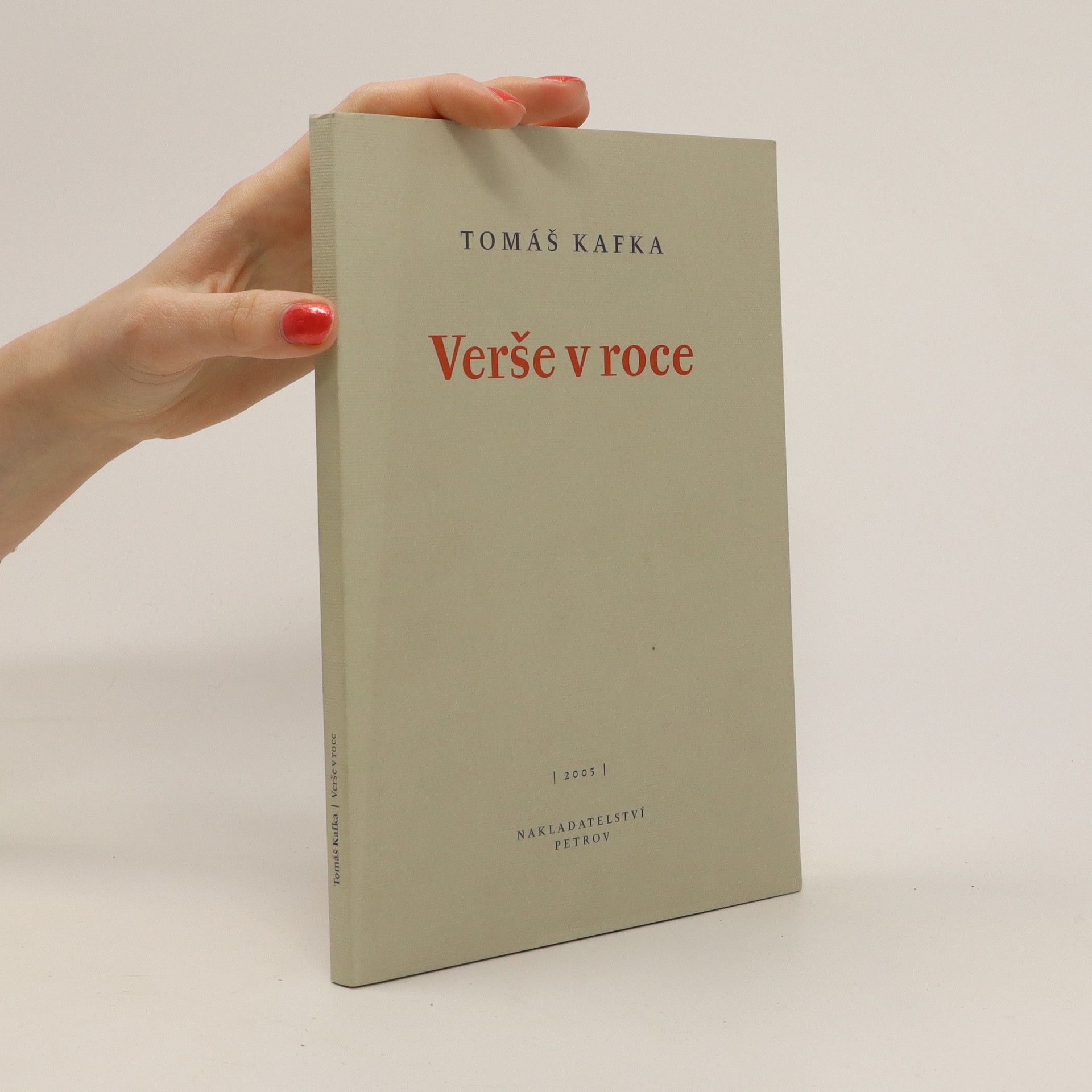 Tomáš Kafka Verše v roce