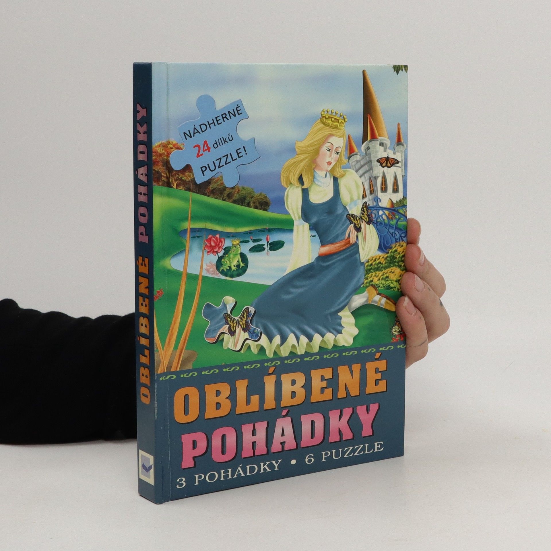 Kolektiv autorů Oblíbené pohádky : 3 pohádky : 6 puzzle