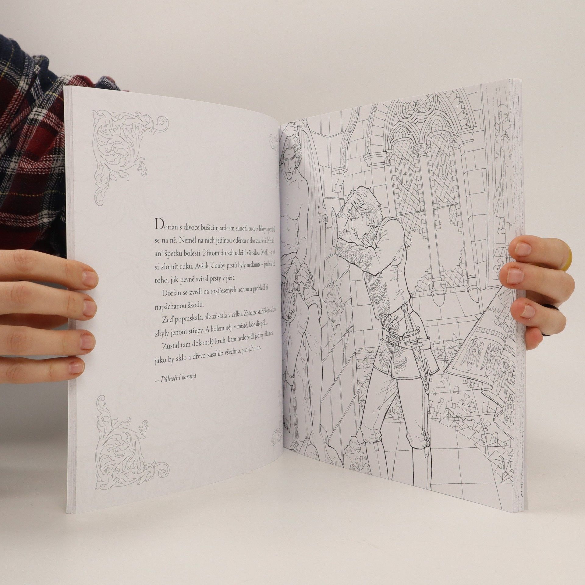 Sarah J. Maas Skleněný trůn (omalovánky)