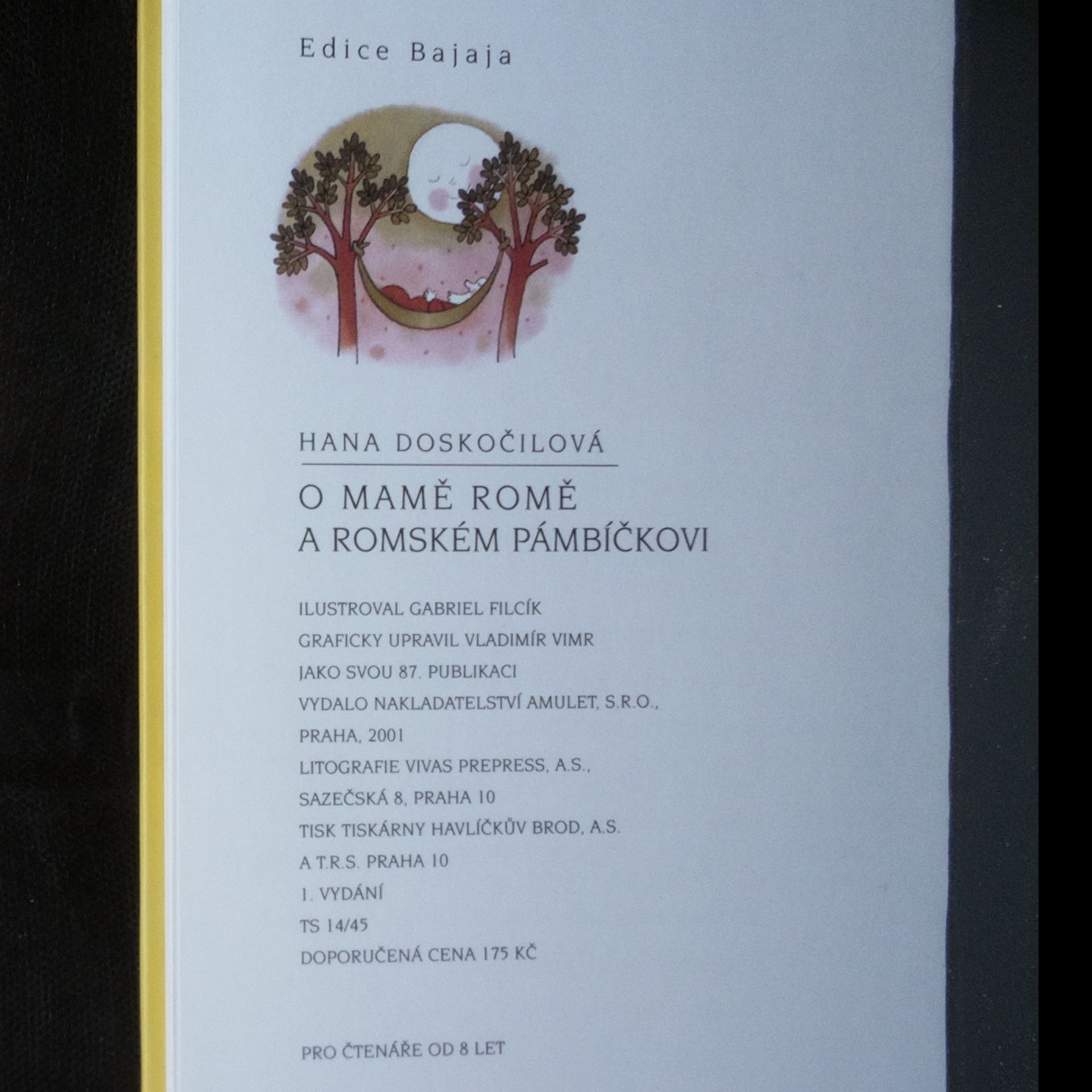 Hana Doskočilová O Mamě Romě a romském pámbíčkovi