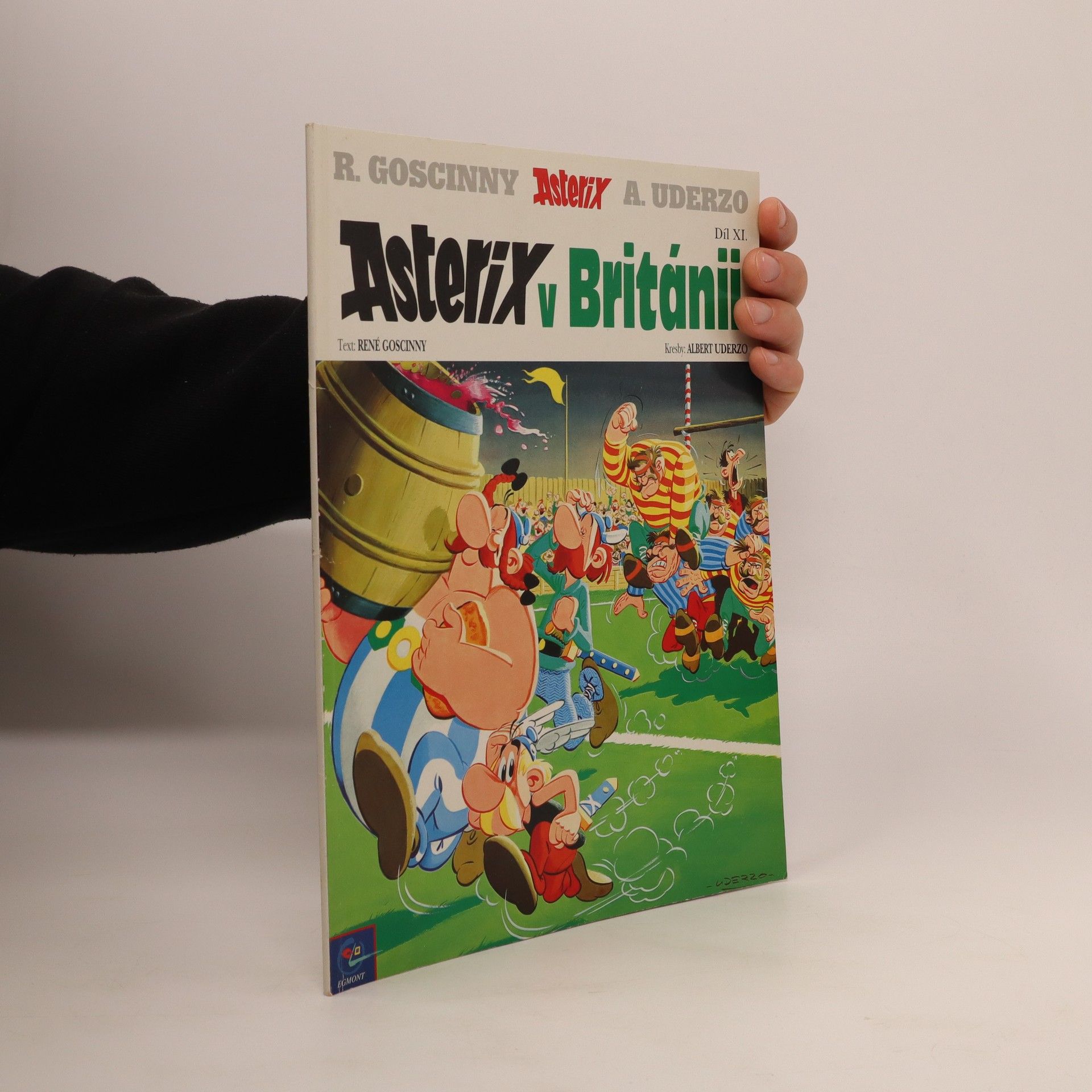 René Goscinny Asterix v Británii
