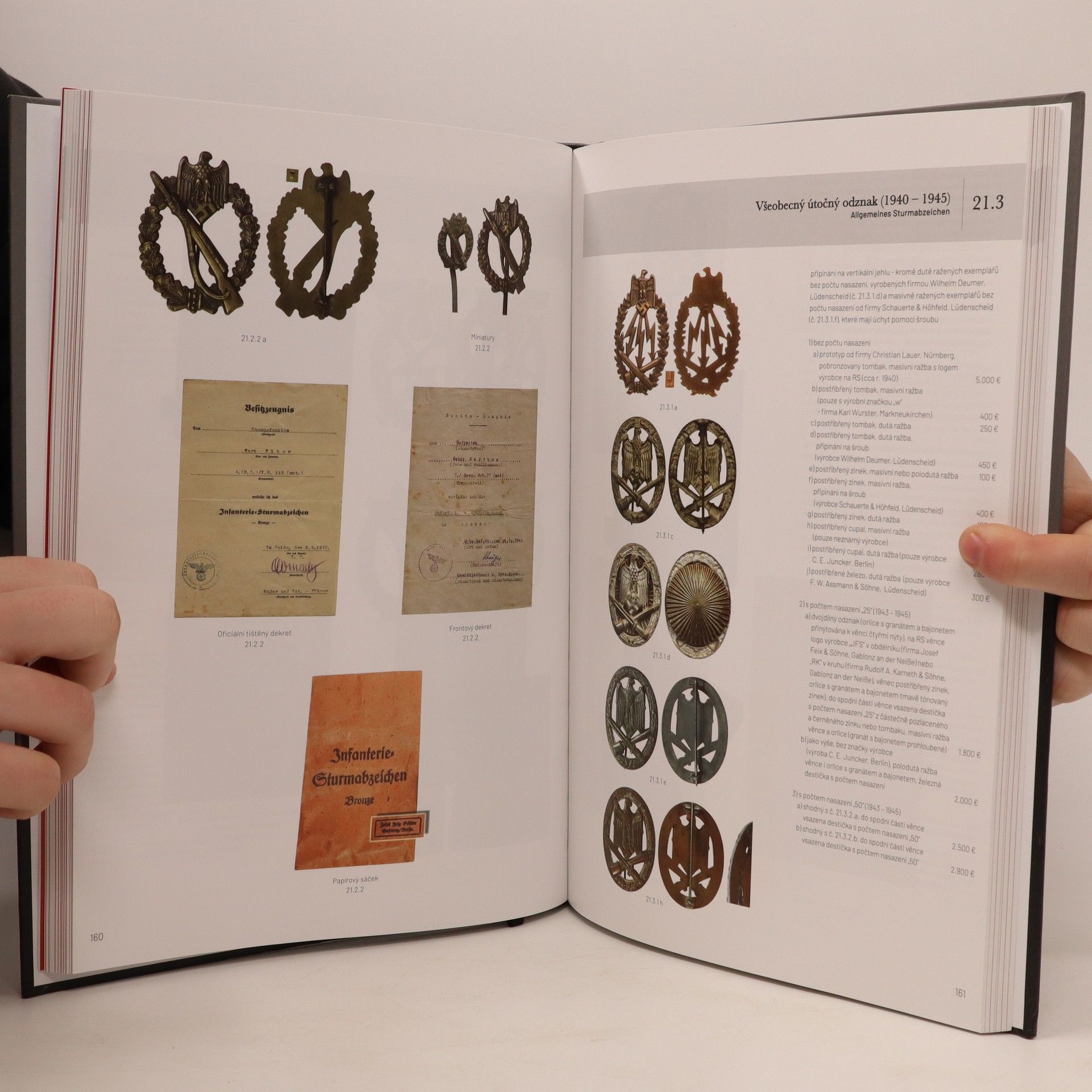 Marek Charvát Katalog německých vyznamenání 1933-1945, II. díl