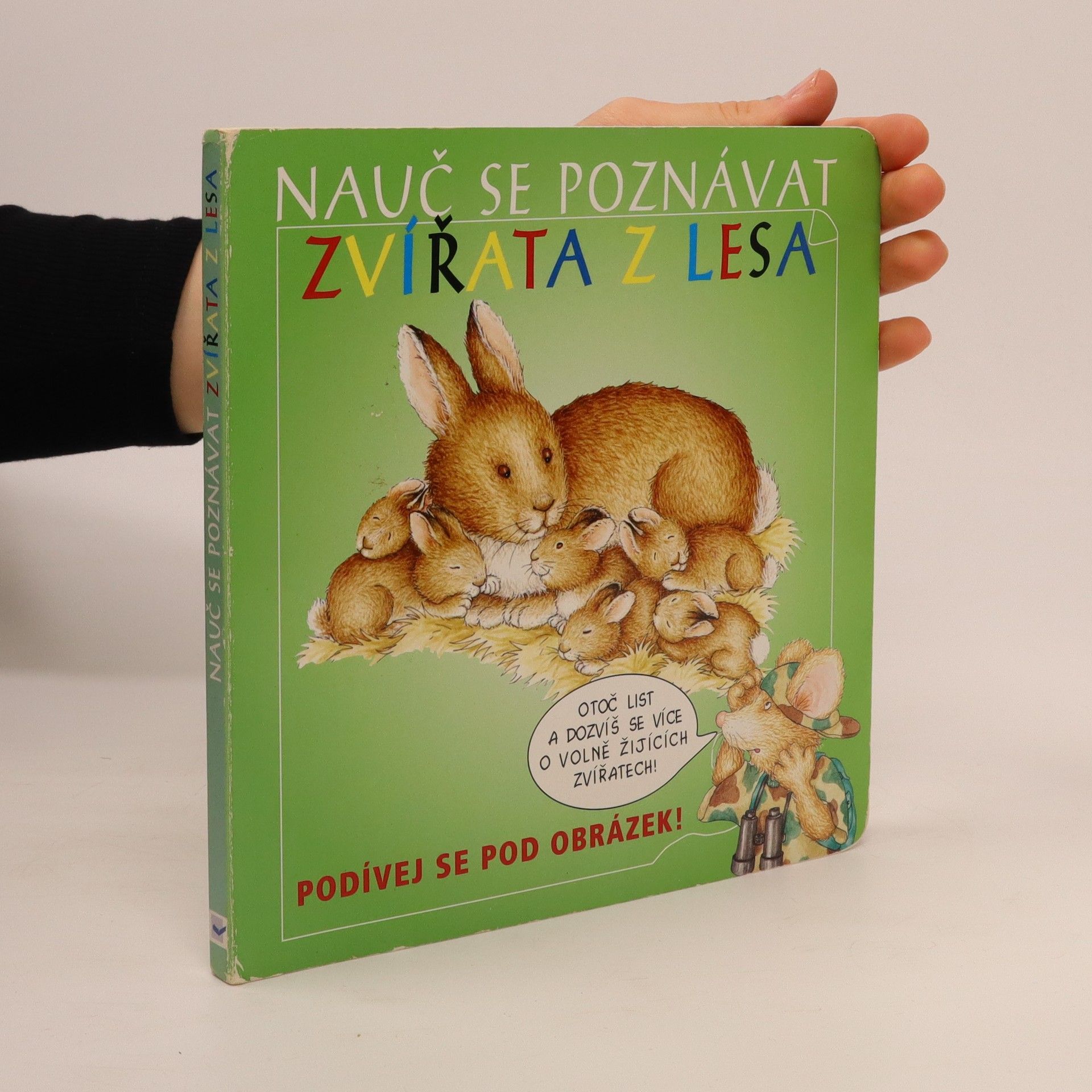 Kolektiv autorů Nauč se poznávat zvířata z lesa