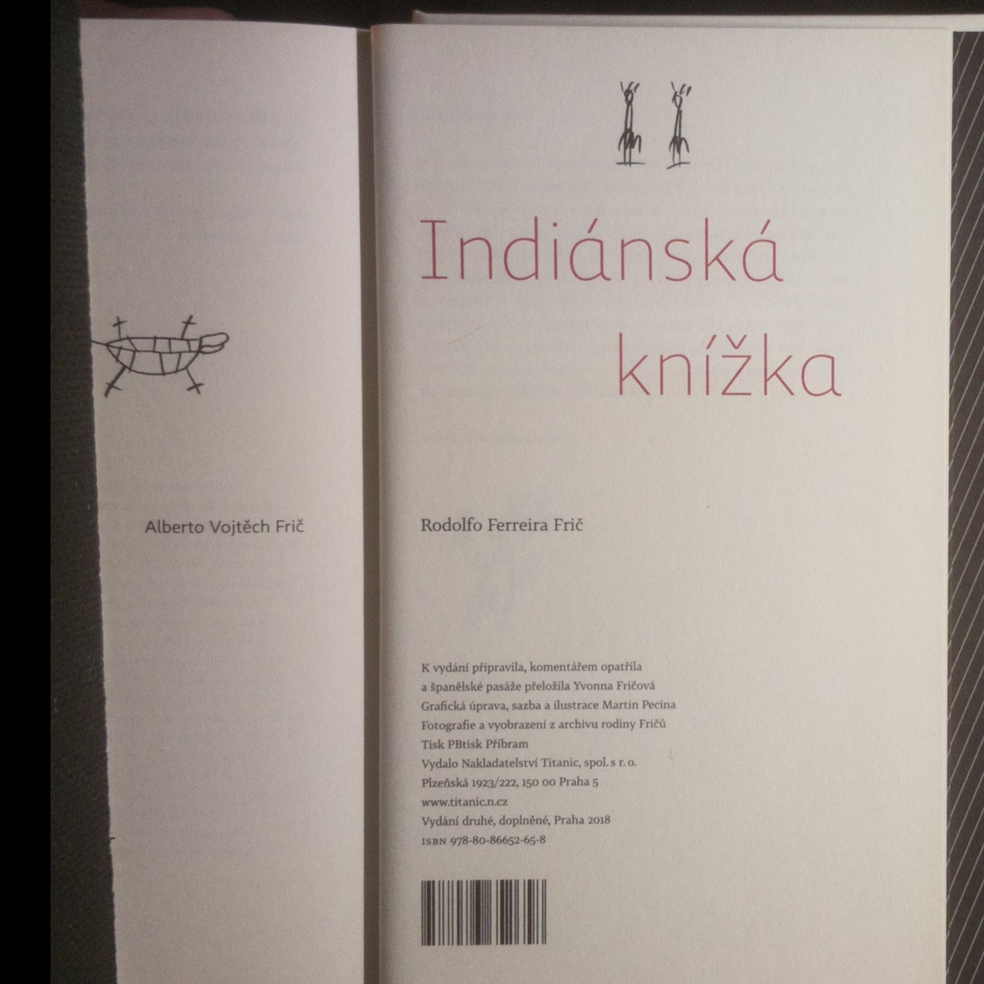 Alberto Vojtěch Frič Indiánská knížka