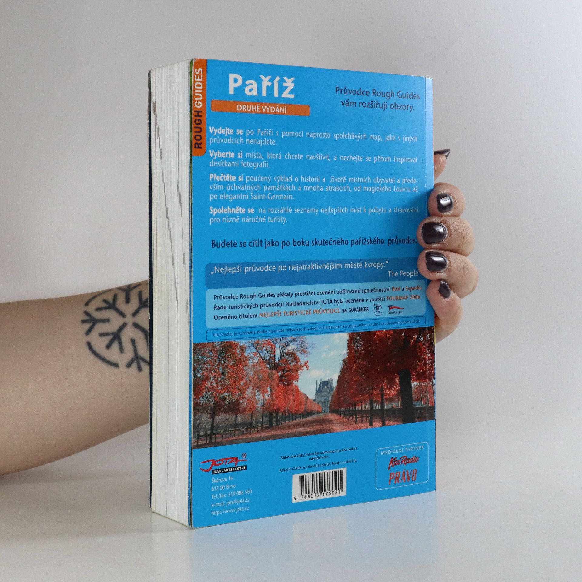 Ruth Blackmore Paříž - turistický průvodce