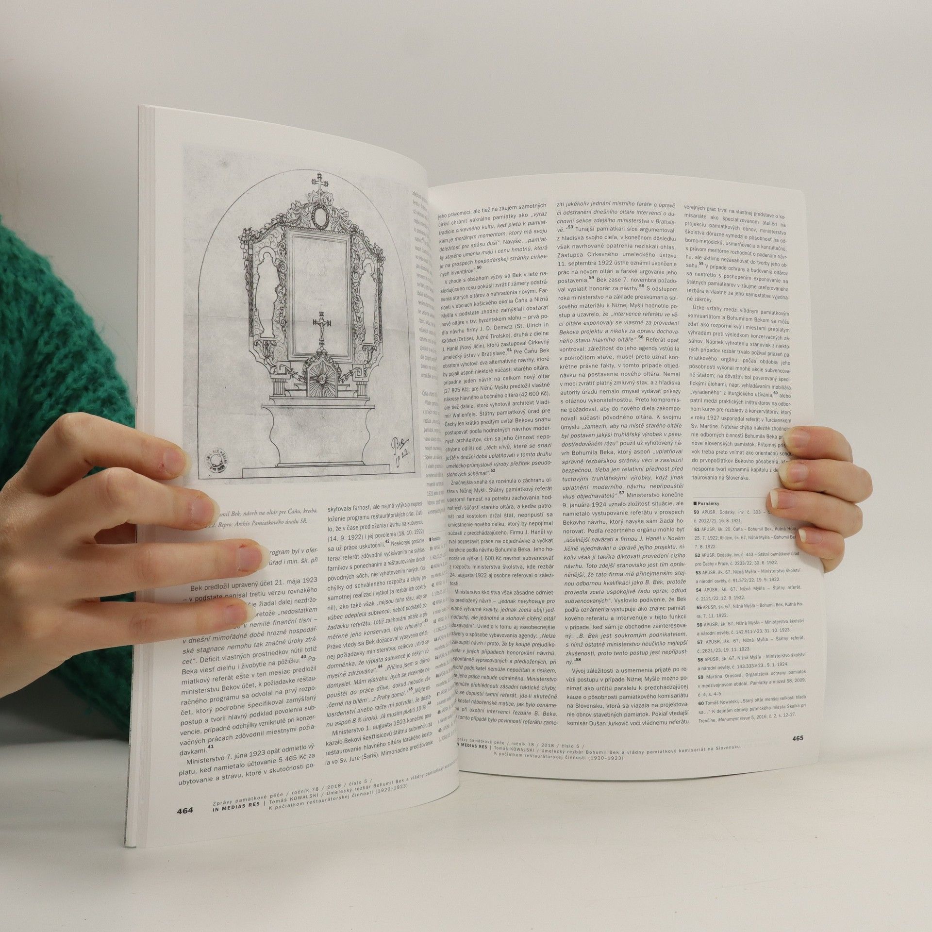 Various authors Zprávy památkové péče : časopis státní památkové péče. Ročník 78/2018, č. 5