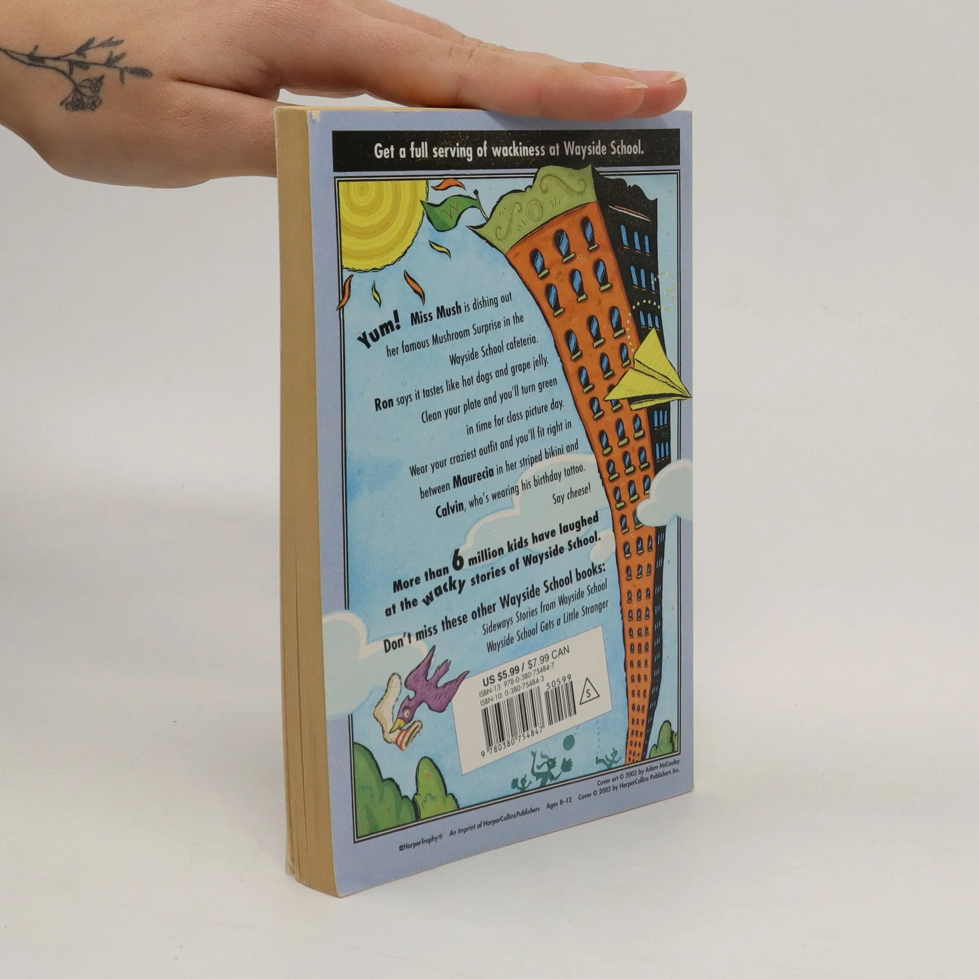 4x Louis Sachar Books: Sideways Stories From Wayside School