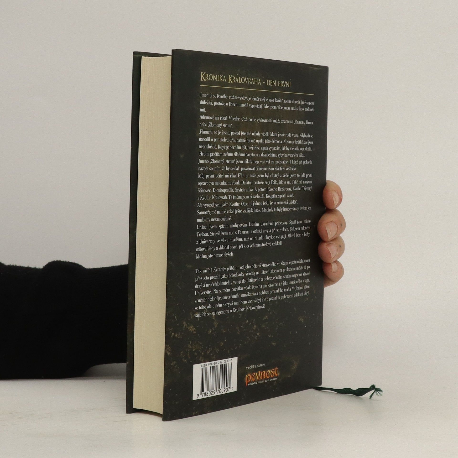 Patrick Rothfuss Jméno větru: Kronika královraha - den první. Kniha druhá