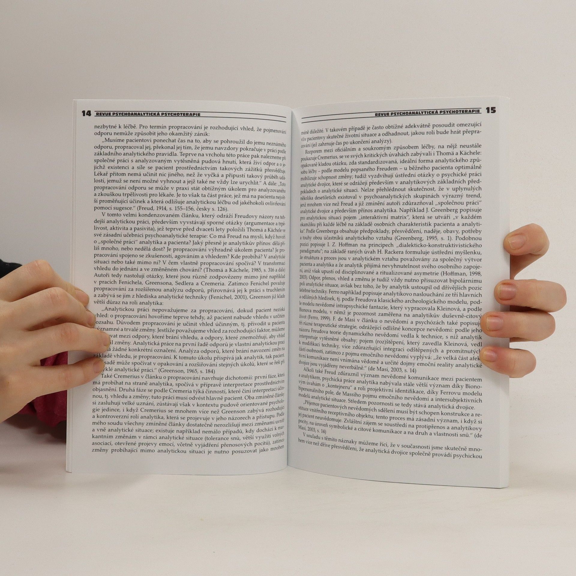 Autores varios Revue Psychoanalytická psychoterapie. X. ročník, číslo 1