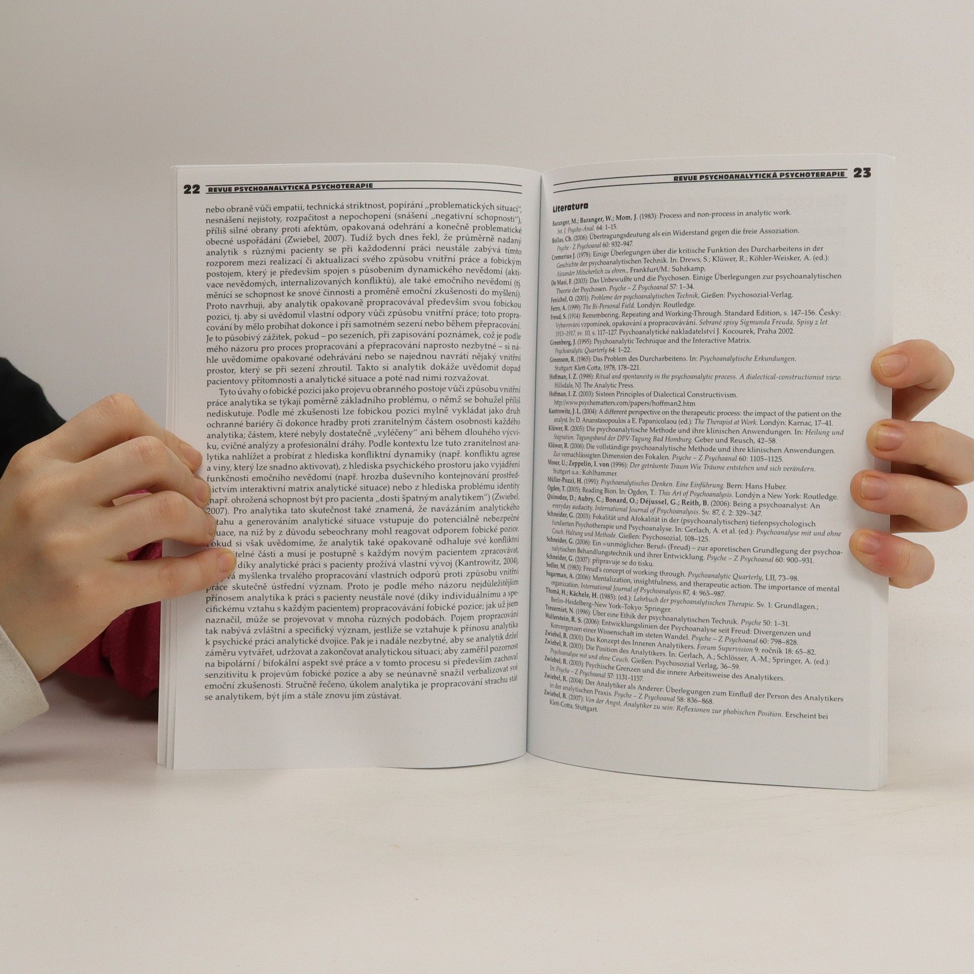 Autores varios Revue Psychoanalytická psychoterapie. X. ročník, číslo 1