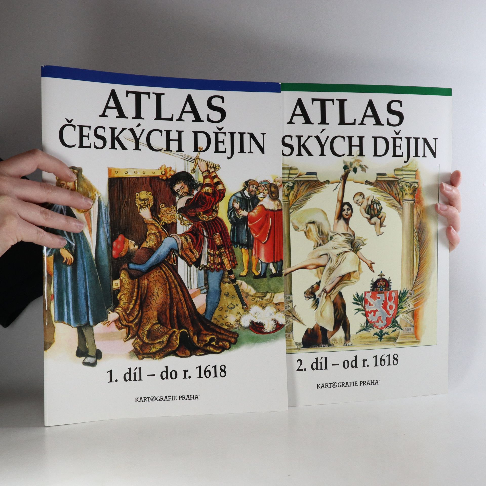Eva Semotanová Atlas českých dějin. 1. a 2. díl