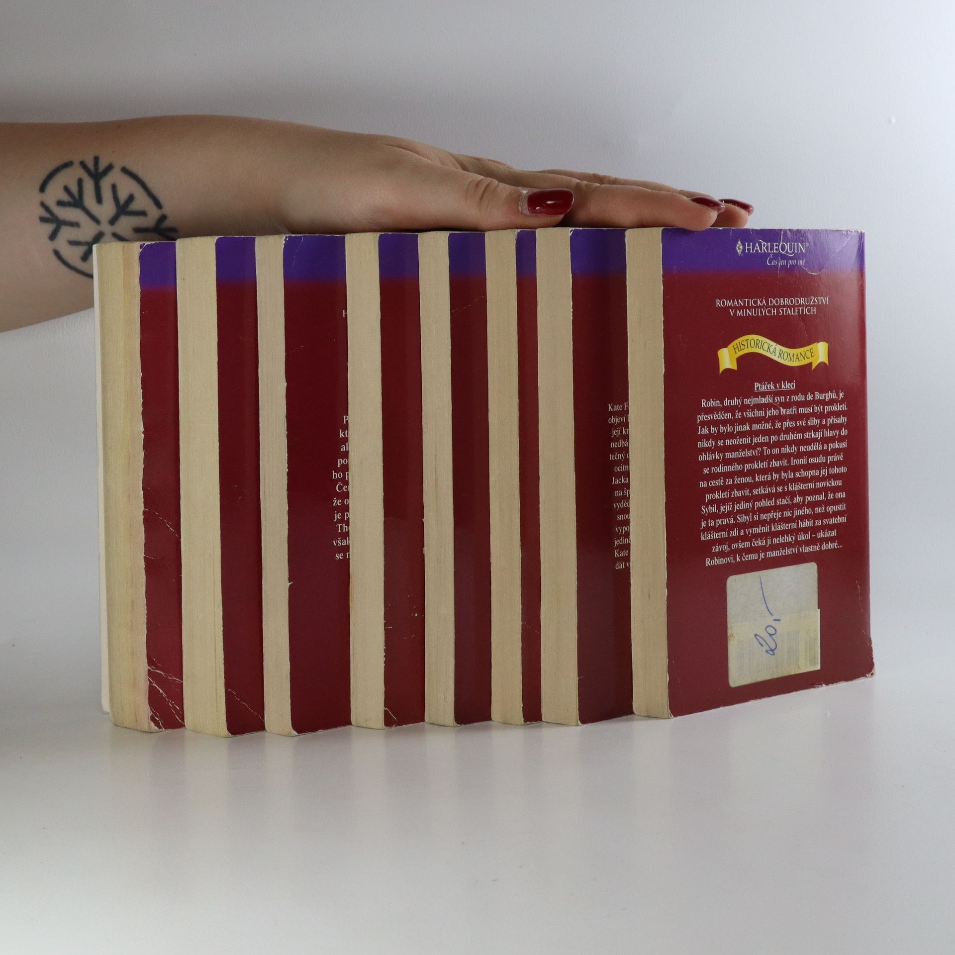 Kolektiv autorů 8x Harlequin Historická romance