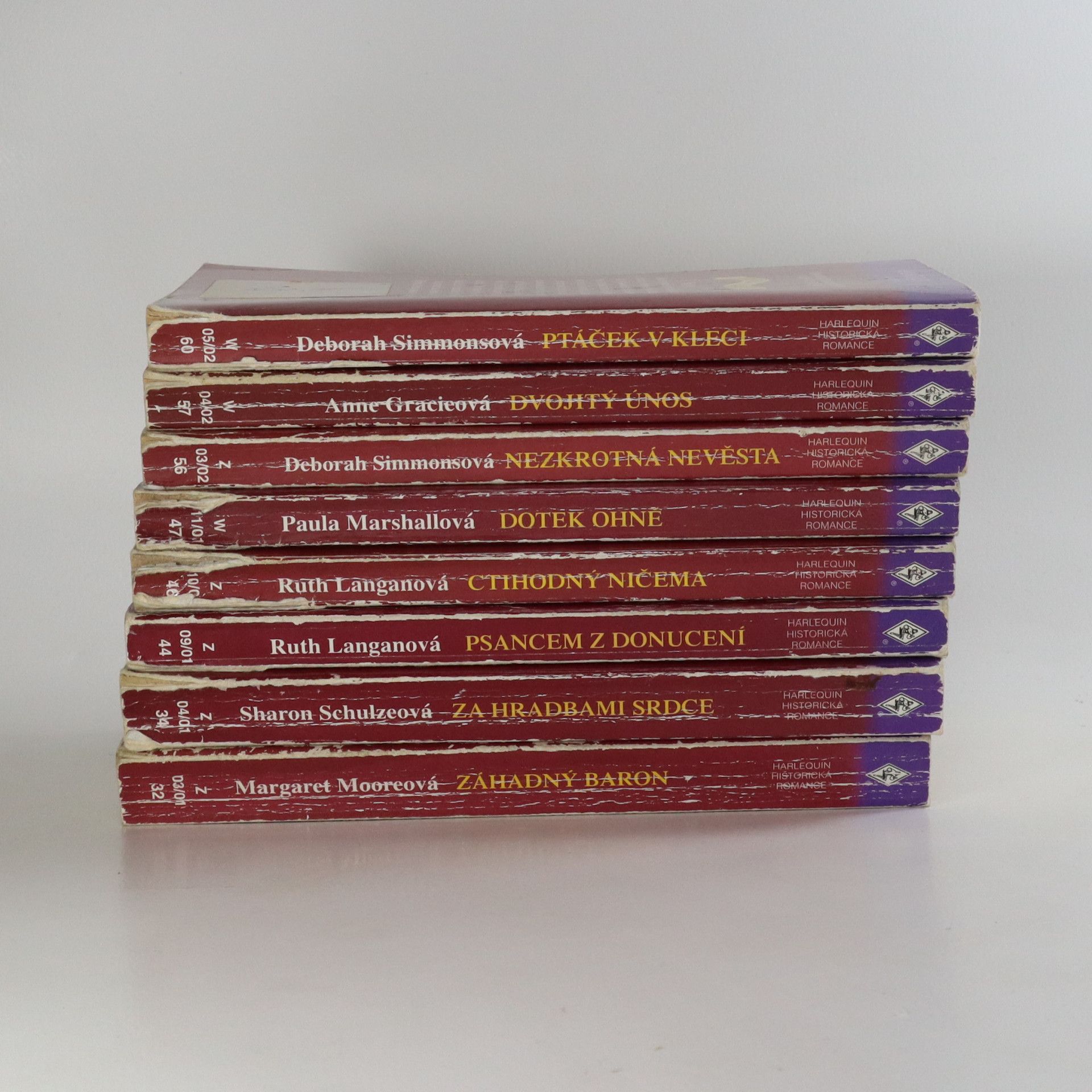 Kolektiv autorů 8x Harlequin Historická romance