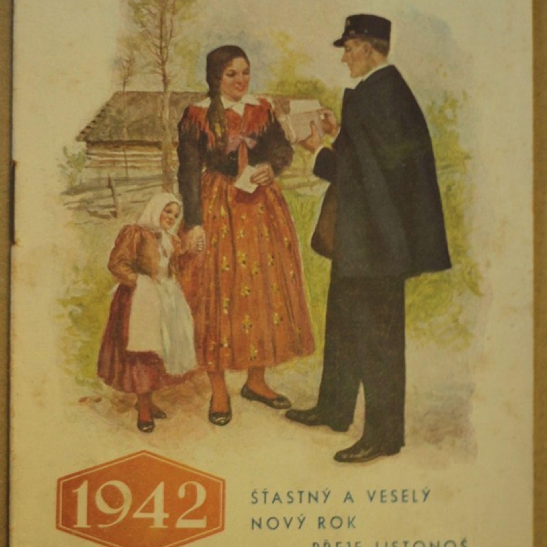 Kolektiv autorů Šťastný a veselý Nový rok přeje listonoš