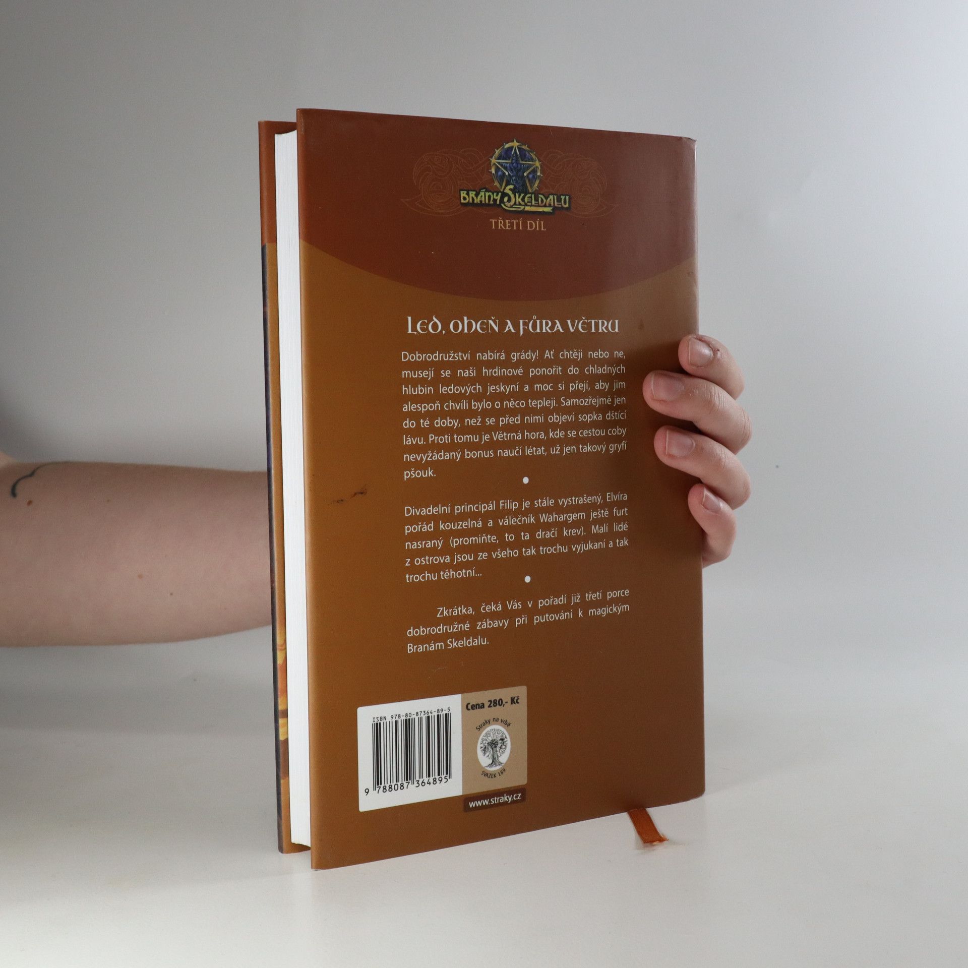 Jindřich Rohlík Brány Skeldalu. 3. díl. Led, oheň a fůra větru