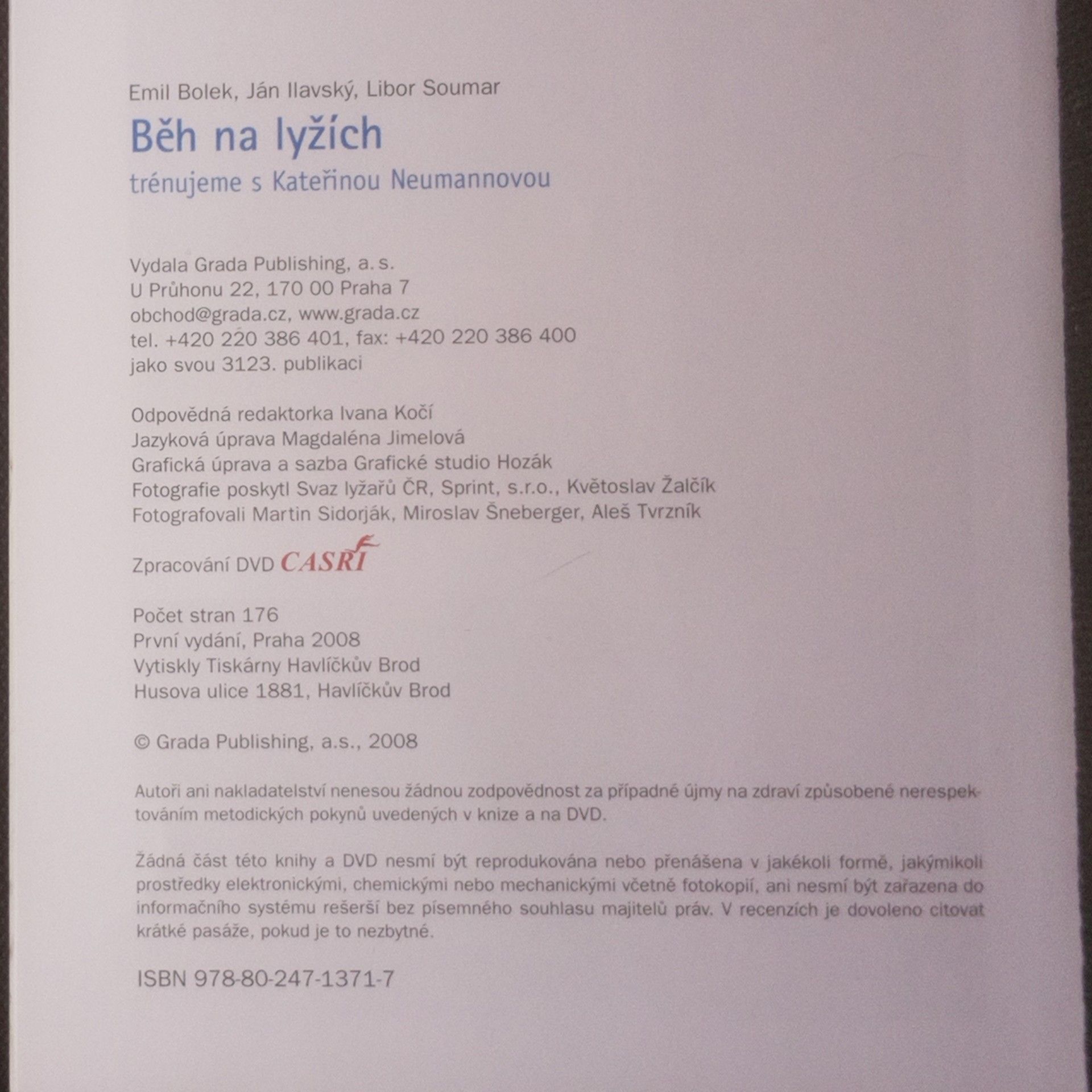 Emil Bolek Běh na lyžích: Trénujeme s Kateřinou Neumannovou