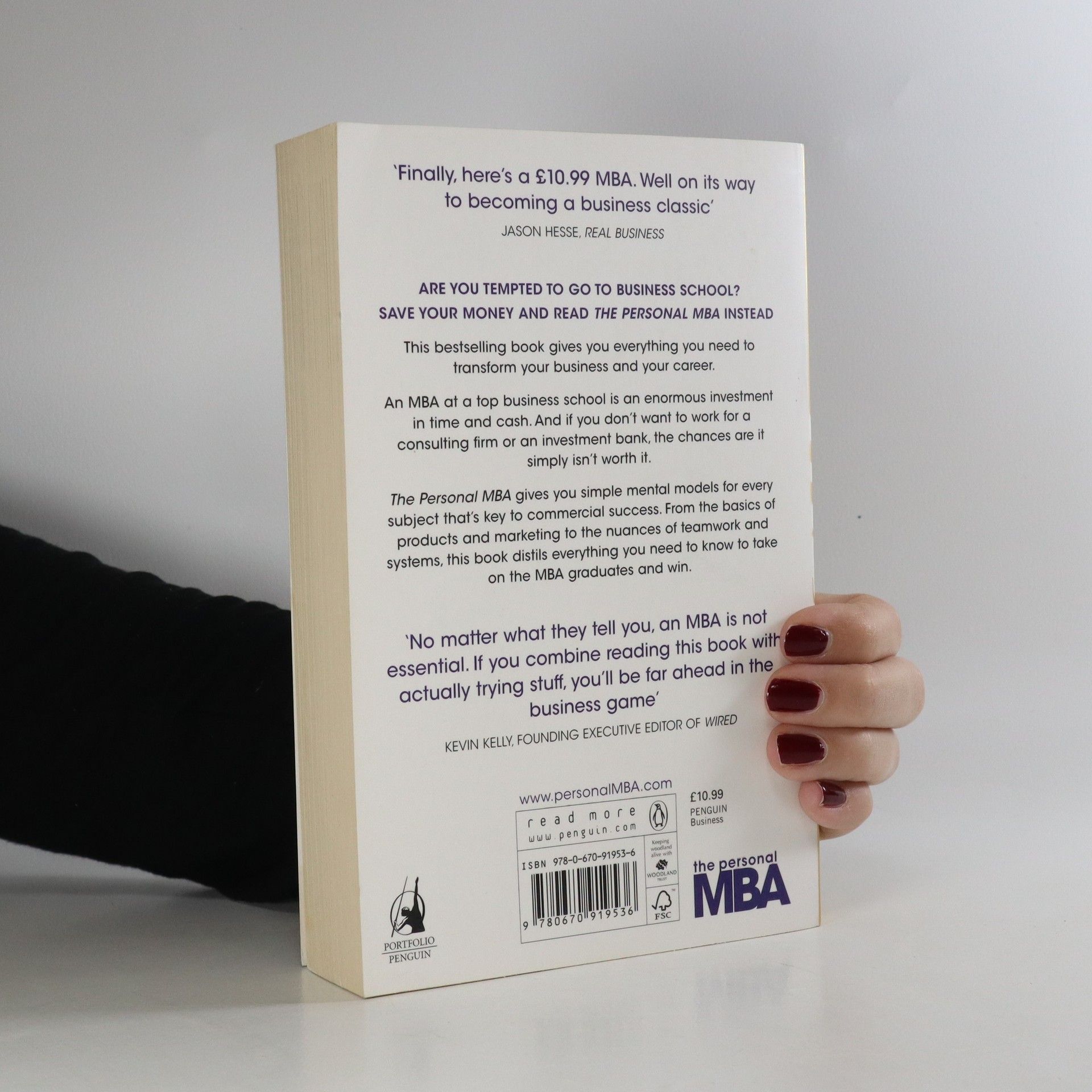 Josh Kaufman The personal MBA: A world-class business education in a single volume