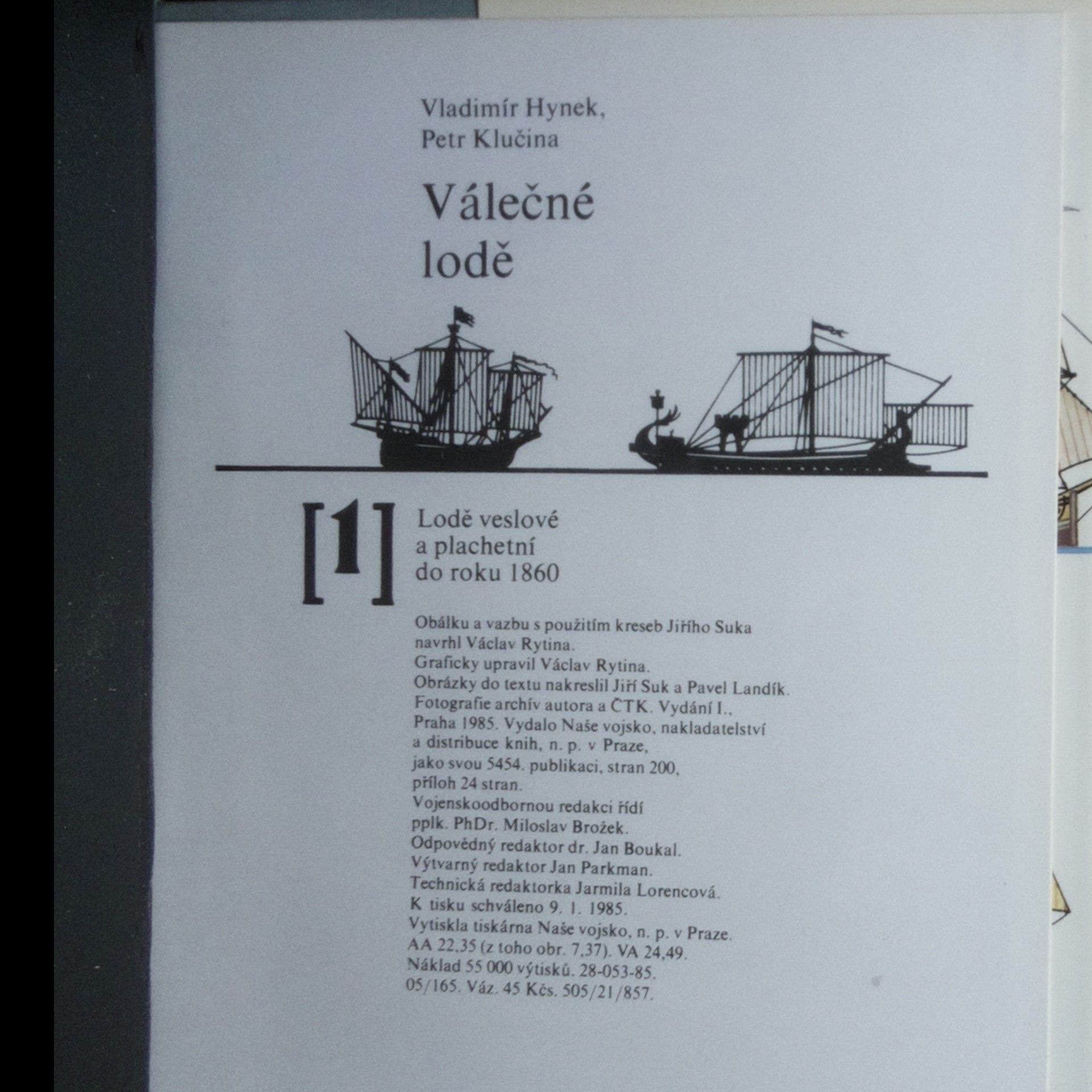 Vladímír Hynek Válečné lodě. Díl 1.-7. (7 svazků)